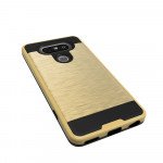 Wholesale LG V20 Iron Shield Hybrid Case (Champagne Gold)